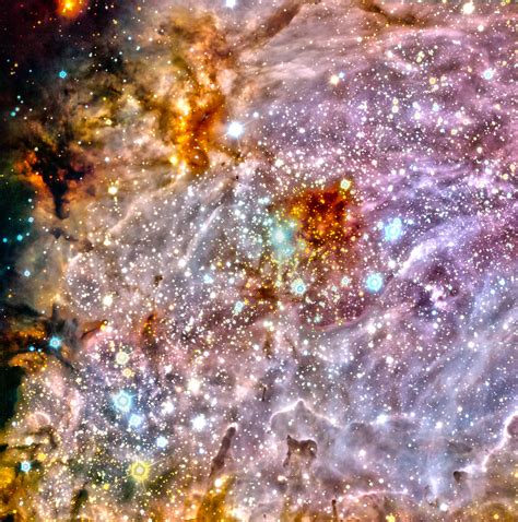 Omega Nebula Variant Edited European Southern Observatory Flickr