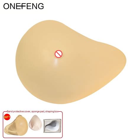 Onefeng New Light Weight Mastectomy Bra Inserts Spiral Shape Silicone