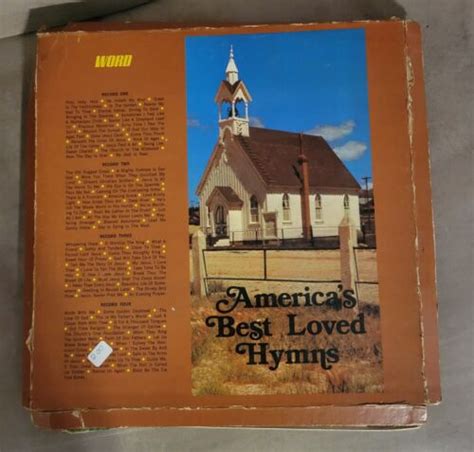 Americas Best Loved Hymns Vintage Vinyl Record Lp 4 Box Set Ebay