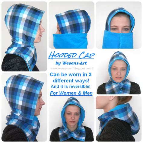 This “hooded Cap” Can Be Worn In 3 Different Ways Its Suitable For