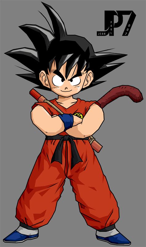 Kid Goku Ta By Jeanpaul007 On Deviantart