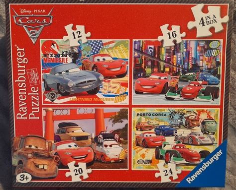 Ravensburger Disney Cars 4 In 1 Jigsaw Puzzles Disney Pixar Age 3