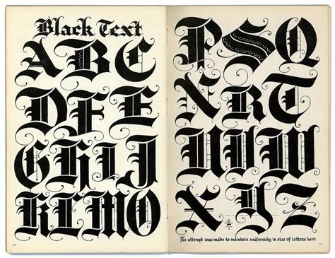 Black Text Lettering Alphabet Tattoo Lettering Styles Lettering Fonts