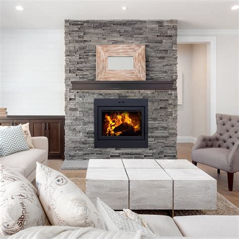 Supreme Astra 32 Zero-Clearance Wood Burning Fireplace - Embers