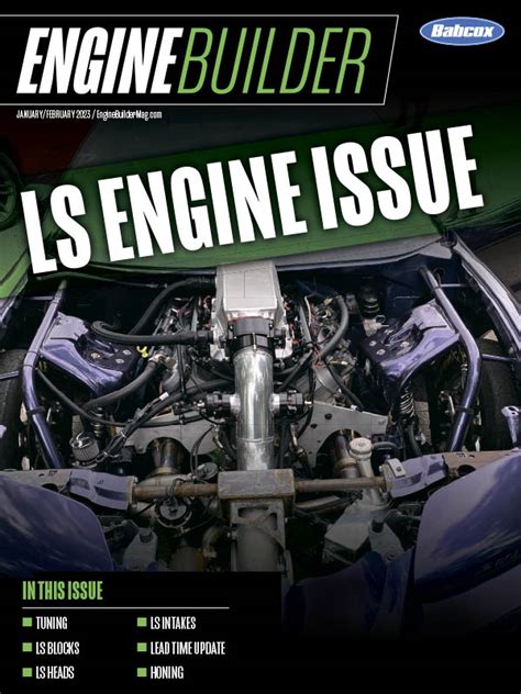 Engine Builder 0102 2023 Download Pdf Magazines Magazines Commumity