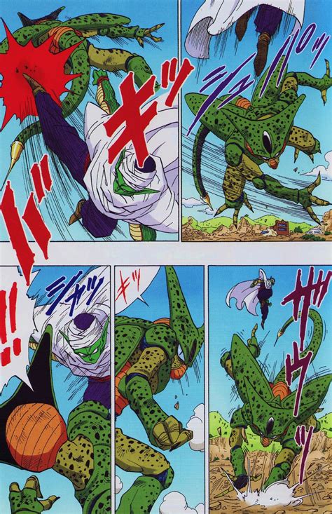During the course of the story, goku encounters allies such as bulma, master roshi, and trunks, rivals such as tien shinhan, piccolo, and vegeta, and villains such as frieza, cell and majin buu. Piccolo VS Cell first formillustrated by Akira ...
