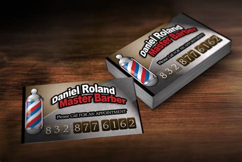 Elegant vintage clippers barber shop professional business card. Barber Girl Photos: Barber Business Card