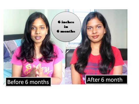 Hair Growth Challenge 6 Inches In 6 Month Success Or Not Youtube