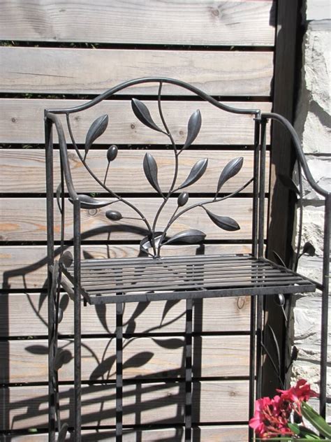 L x b x h: Dekoregal Toskana aus Metall schmal, klappbar Metallregal ...