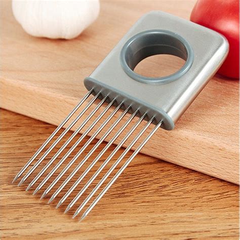 Buy Easy Onion Holder Slicer Vegetable Tools Tomato