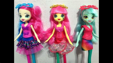 Equestria Girls Lyra Heartstringssweetie Drops And Roseluck Review And My