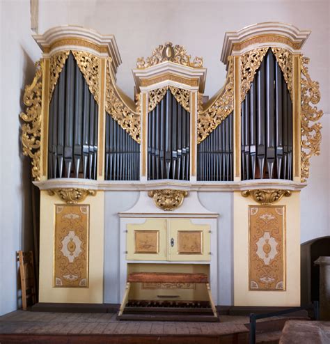 The Small Silbermann Organ Of The Dom St Marien Freiberg Flickr