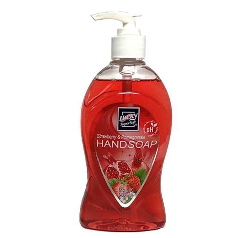 Liquid Hand Soap 135oz Pump Clear Strawberry And