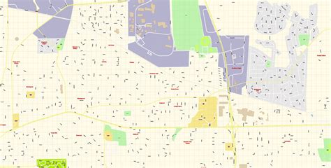 Montgomery Pdf Map Vector Alabama Exact City Plan Detailed Street Map