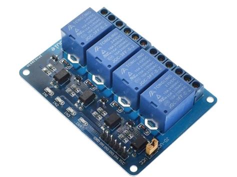 Relay Module 4 Channels 24v 10a Opto Isolated 99tech