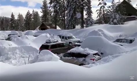 120 Guests Trapped 5 Days At Northern California Ski Resort By 8 Foot Blizzard