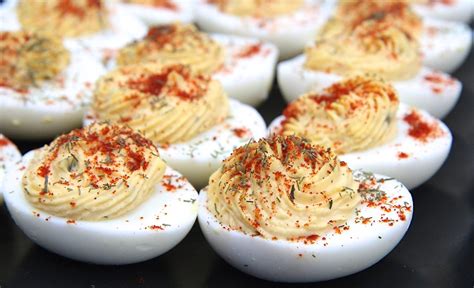 Spicy Deviled Egg Recipe Divas Can Cook