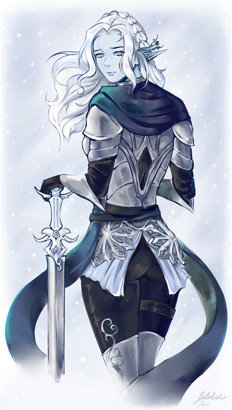 Winter Eladrin Fey Dnd Monsters Eladrin Winter Dungeoncrawling