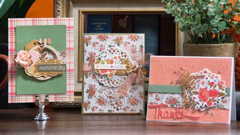 If you love fun fold cards and unique card folds then this is the project for you! Fall Harvest, August Card Kit of the Month - Spellbinders
