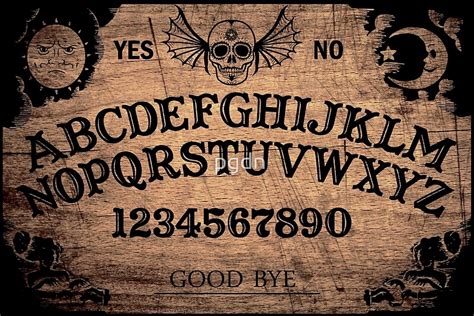 Classic Ouija Board Art Prints By Pgdn Redbubble