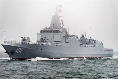 China Officially Displays First New Type 055 Large Destroyer During