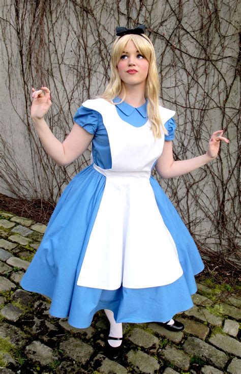 Alice In Wonderland Alice Costume Wonderland Dress Alice In