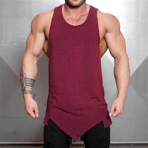 Brand Bodybuilding Stringer Tank Top Men Musculation Vest Gyms Clothing
