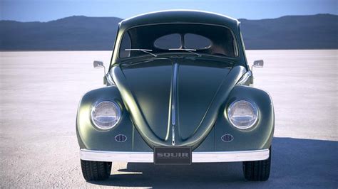 Volkswagen Beetle 1950 3d Model By Squir