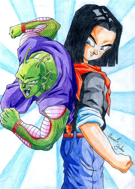 Maybe you would like to learn more about one of these? Piccolo and C17 by HomolaGabor on DeviantArt
