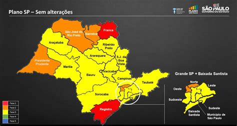 Governo Do Estado Atualiza Classificação Do Plano Sp Sem Regressão De