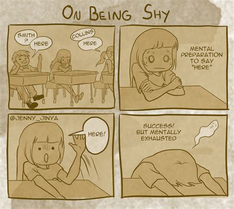 8 Relatable Comics About The Struggles Of Growing Up Incredibly Shy