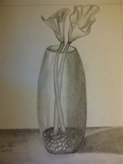 Glass Flowers Drawing By Irving Starr Fine Art America