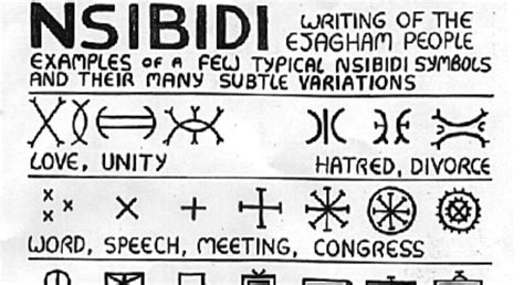 Nsibidi Do You Know About The Ancient Igbo System Of Writing Pulse