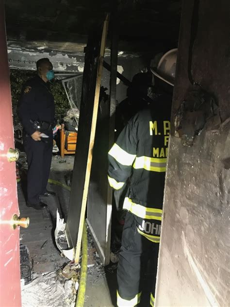 Fire Damages Three Apartments Displaces 10 People News Almanac