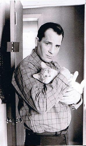 Jack Kerouac And A Cat Men With Cats Jack Kerouac Cat People