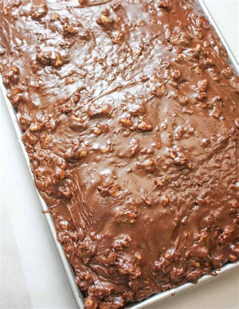 Texas Chocolate Sheet Cake With Buttermilk Back To My Southern Roots