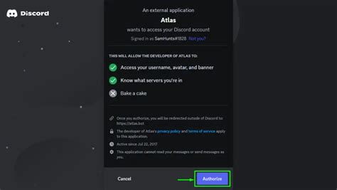 How To Add Atlas Bot On Discord Its Linux Foss