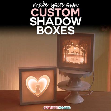 Custom Shadow Box: Make Your Own in Cricut Design Space | Custom shadow