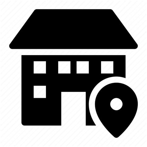 Buildings Education Location Map School Icon Download On Iconfinder