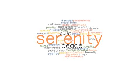 Serenity Synonyms And Related Words What Is Another Word For Serenity