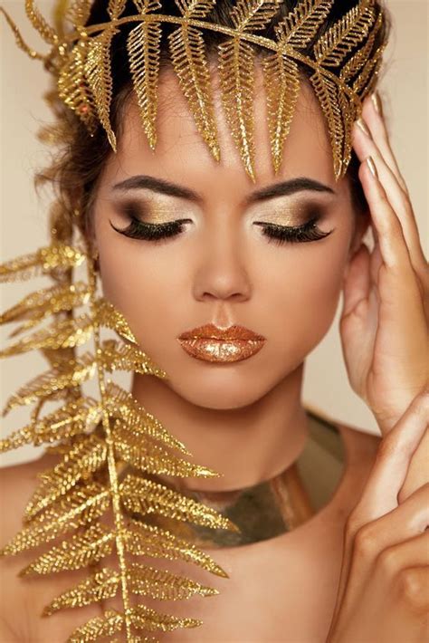 About Face And Fashion Goddess Makeup Gold Beauty Beauty