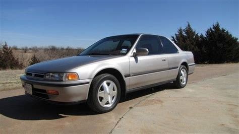 Buy Used Mint 1992 Honda Accord Ex Coupe In Enid Oklahoma United