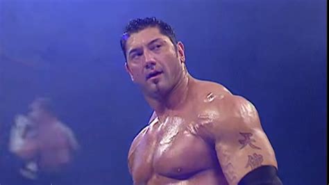 Team Raw Tricks Batista Smackdown Nov 11 2005 Youtube