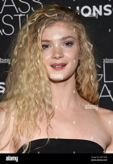 Actress Elena Kampouris Attends The Premiere Of The Glass Castle At