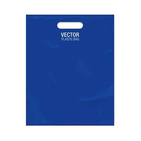 Vector Plastic Bag Template Stock Vector Image By ©topicha 155718192