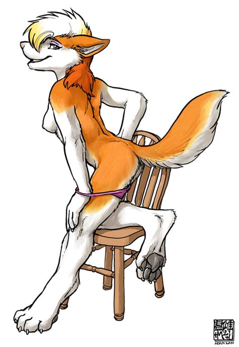 Kineta On A Chair By Adam Wan Artist Adam Wanzaush Furries