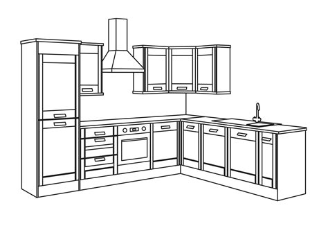Get Planner Easy Kitchen Design Drawing  Wallpaper Free