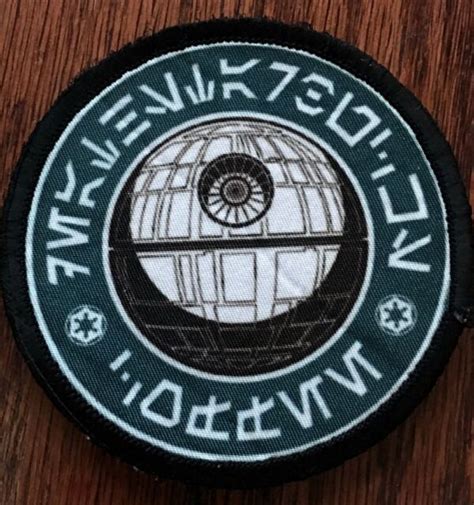 Star Wars Death Star Coffee Morale Patch Tactical Military Army Badge