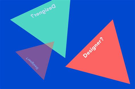Is It Time To Become A Triangle Shaped Designer Andrew Denty