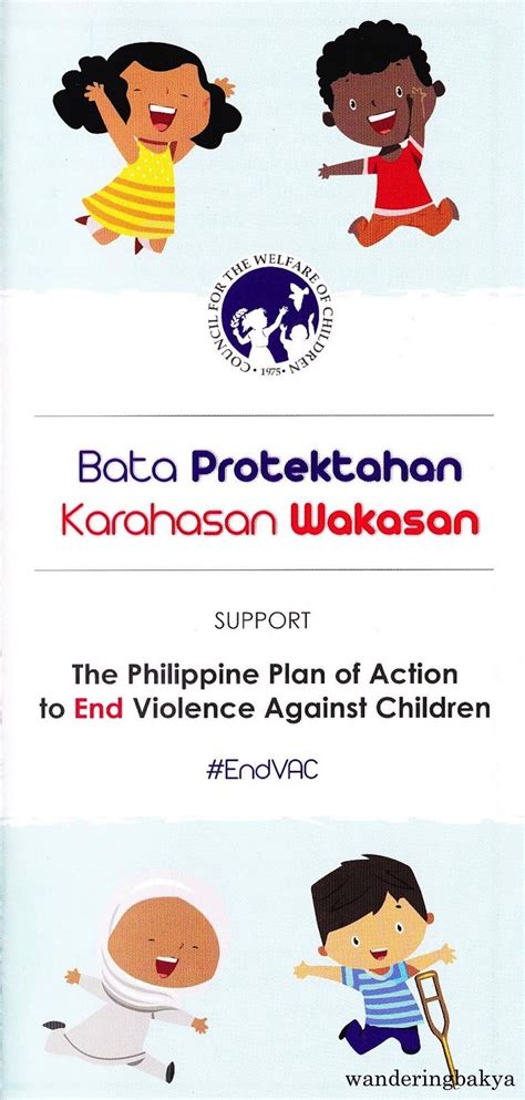 Council For The Welfare Of Children Bata Protektahan Karahasan Wakasan